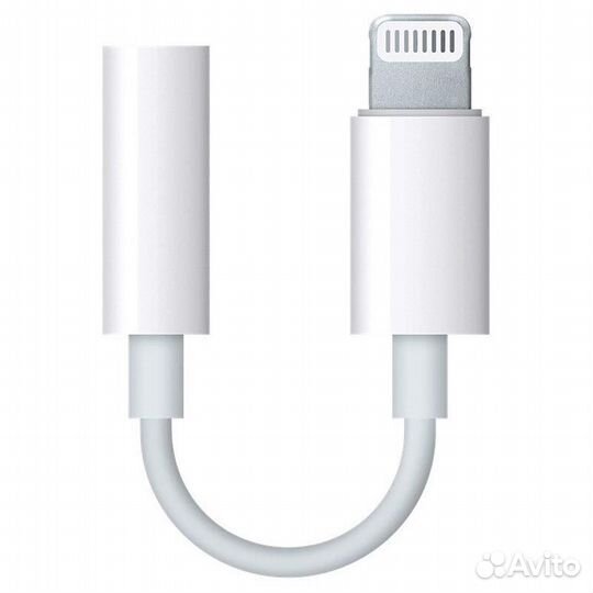 Адаптер apple lightning to 3.5 mm Headphone Jack