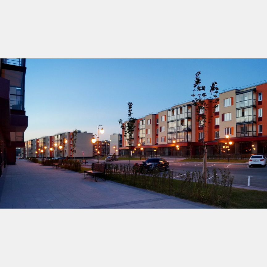 1-к. квартира, 40,9 м², 2/4 эт.