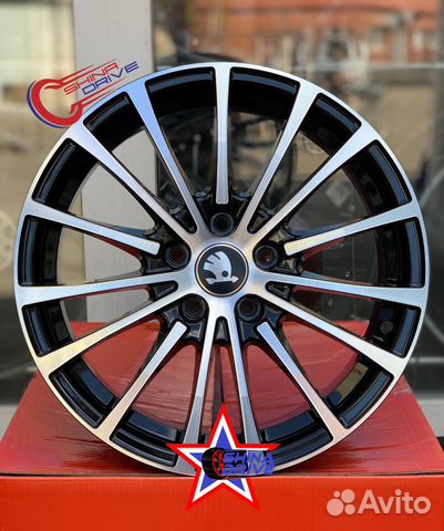 Диски Skoda VAG R17 5x112 Black polished