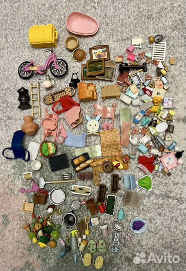 Огромный набор Sylvanian Families оригинал