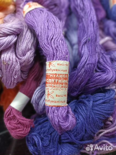 Нитки мулине СССР