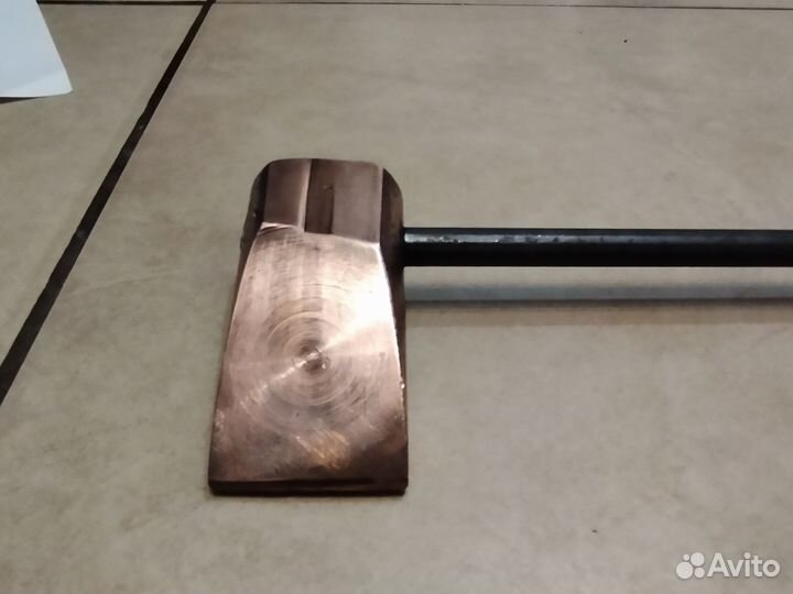 Паяльник молотковый большой, медный