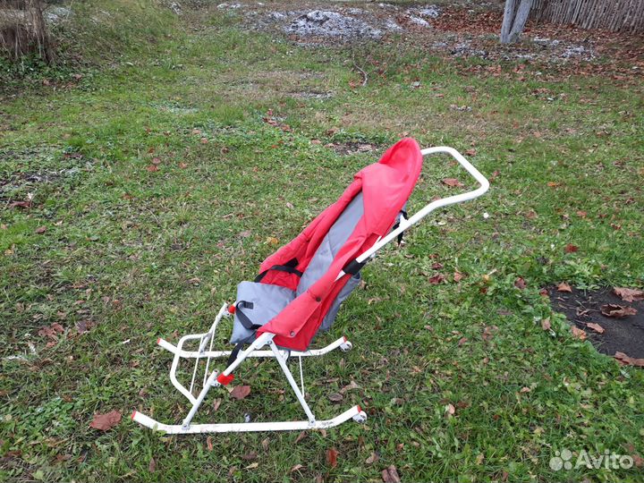Коляска санки