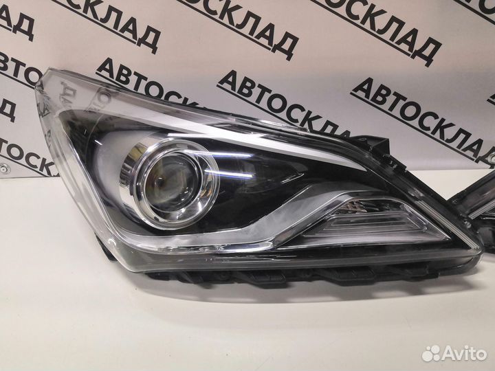 Хендай солярис фара линза