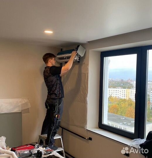 Ремонт кондиционера Заправка сплит систем Чистка