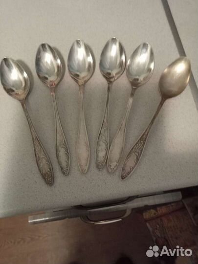 Наборы новых мельхиоровых ложек