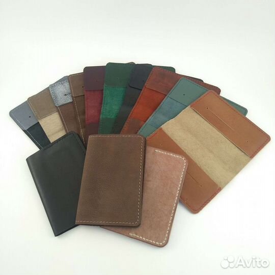 Обложка для паспорта кожаная в ассортименте