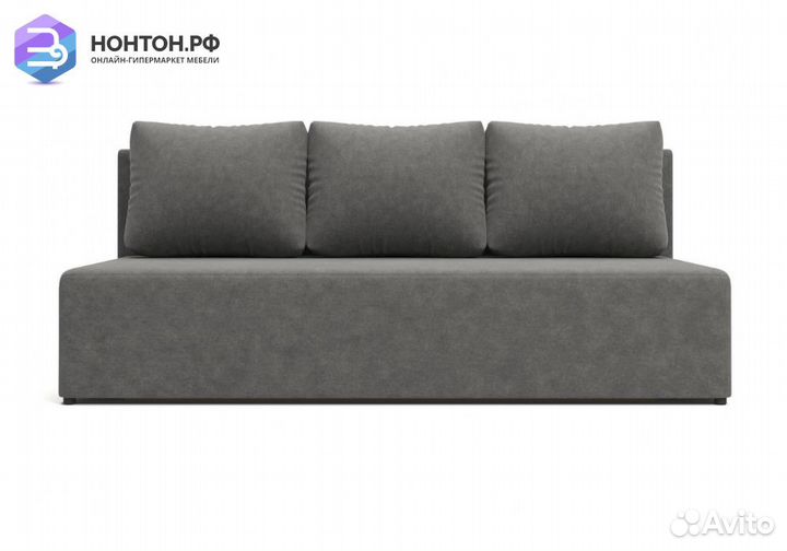 Диван еврокнижка Нексус серый