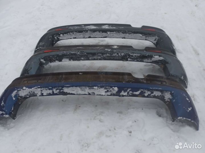 Задний бампер ваз 2111