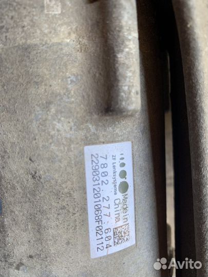 Рулевая рейка bmw f30