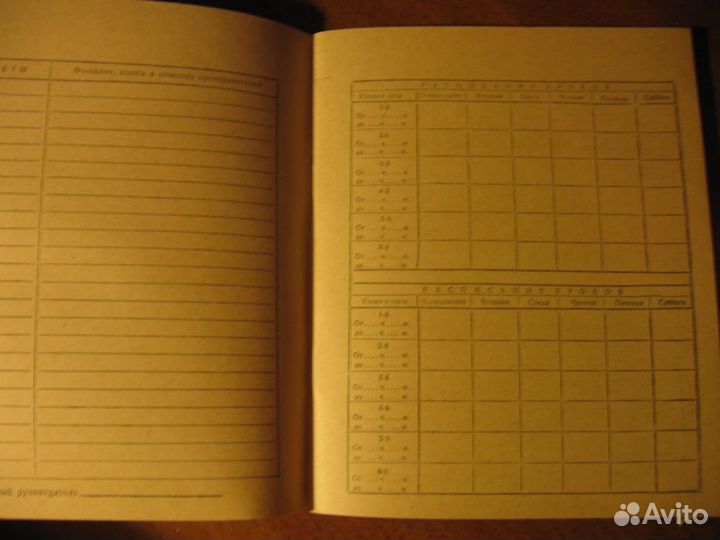 Школьный дневник СССР