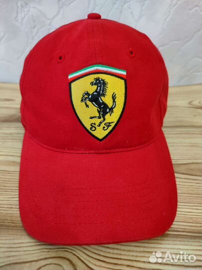 Бейсболка,Оригинал/Ferrari/One Size
