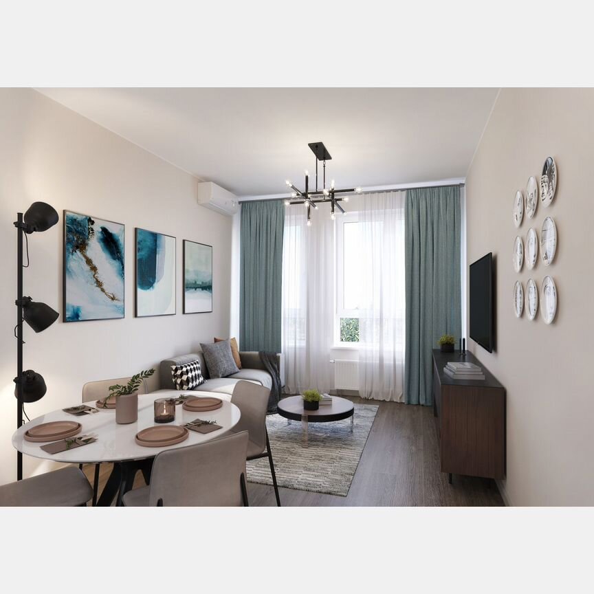 1-к. квартира, 41,7 м², 22/22 эт.