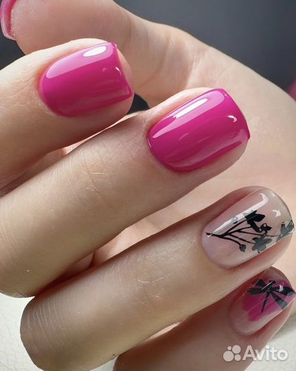 Маникюр, педикюр, гельлак, коррекция