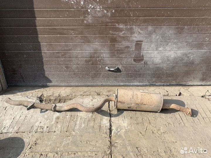 Глушитель (задняя часть ) Mitsubishi Pajero 2