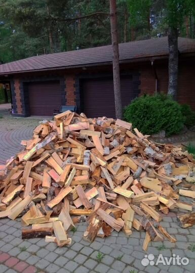 Дрова колотые Береза