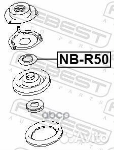 Подшипник опоры амортизатора nissan terrano R50