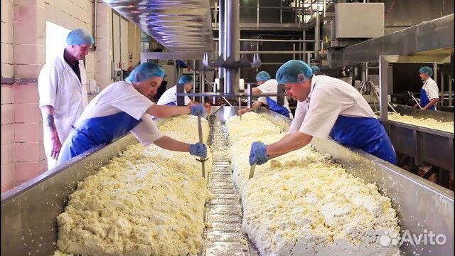 Разнорабочий на производство сыра/вахта В москве