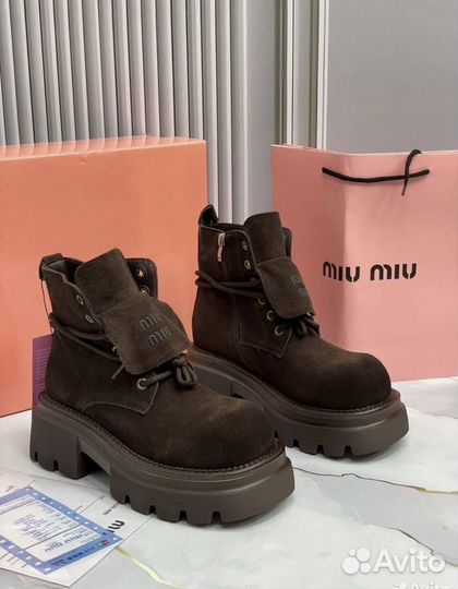 Ботинки женские Miu Miu