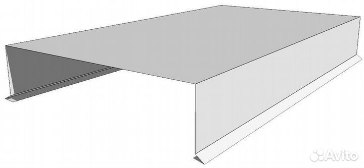 Фартук парапета