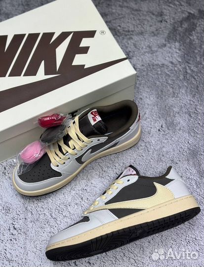 Кроссовки Nike Air jordan low travis scott