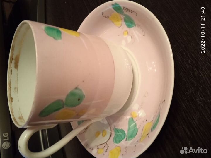 Чайная пара М.С.Кузнецова большая