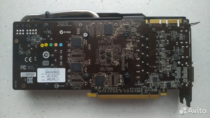 Видеокарта MSI GeForce GTX 760 2GB