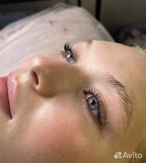 Ламинирование ресниц и бровей