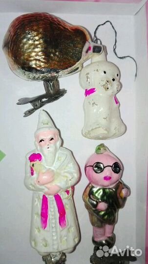 Ёлочные игрушки СССР