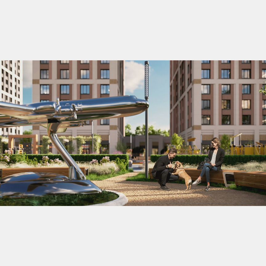 Апартаменты-студия, 28,4 м², 9/16 эт.