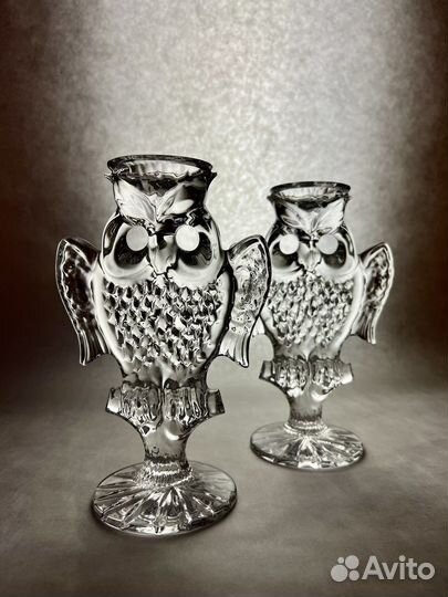 Сова подсвечник СССР