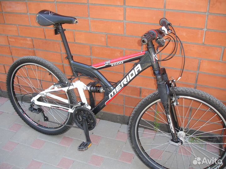 Merida Алюмин двухподвес 24скорости