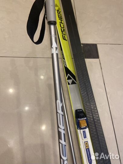 Лыжи беговые fisher 160 см
