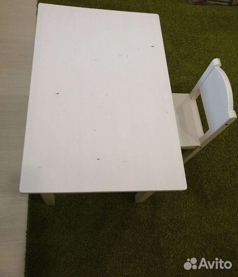 Детский стол и стул IKEA сундвик