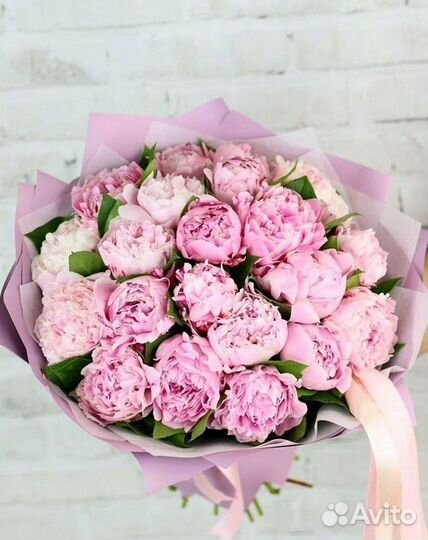 Пионы Букет пионов