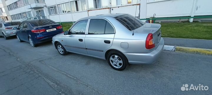 Hyundai Accent 1.5 МТ, 2007, 364 000 км