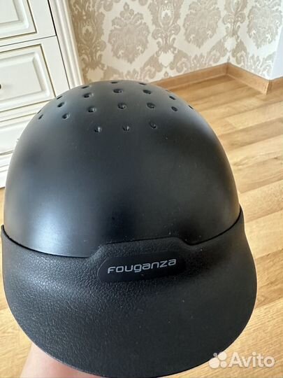 Шлем для верховой езды fouganza, размер 52-55
