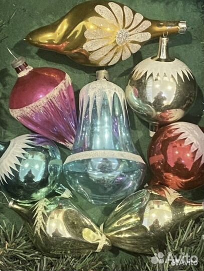 Елочные игрушки СССР Лот 220