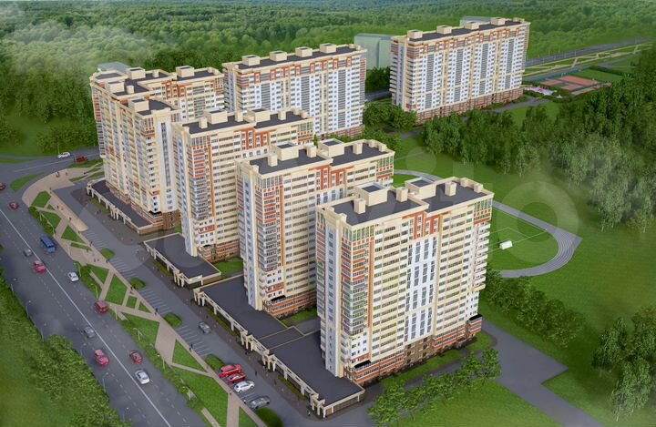 3-к. квартира, 92,8 м², 3/17 эт.