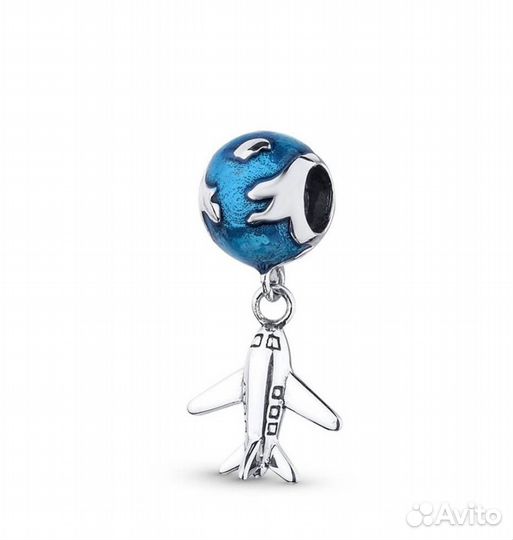 Шарм серебряный Sunlight