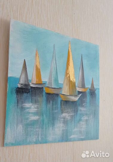 Картина акрилом на холсте