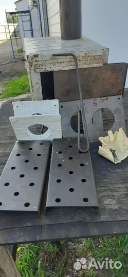 Печь дровяная. Мини буржуйка. Сделано в СССР