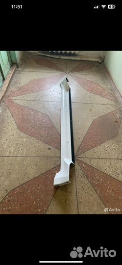 Mitsubishi Pajero Sport 3 накладка порога левая