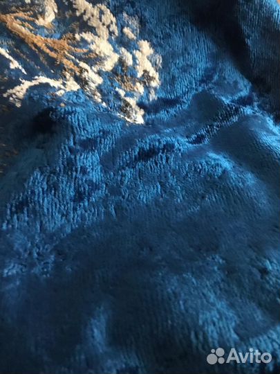 Плюшевый ковер-гобелен СССР 50-60 годов