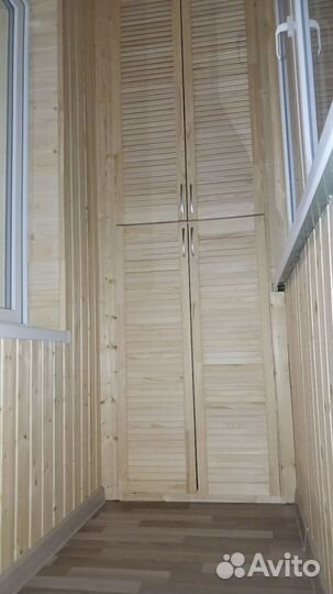 Встроенный шкаф на балкон, люджию и другое