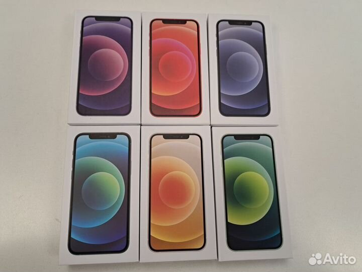 Коробка iPhone 12 Mini Black (Чёрный)