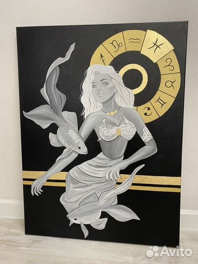 Картина на заказ акрилом. Художник