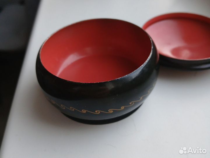 Шкатулка федоскино СССР