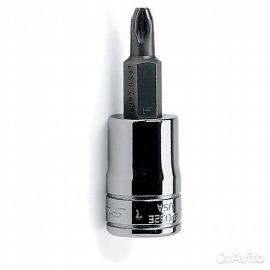 Насадка крестовая pozidriv #2, квадрат 3/8