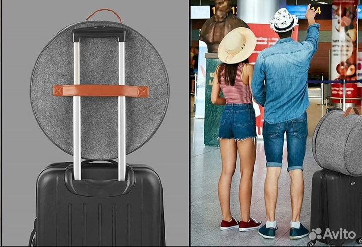 Коробка кофр для шляп